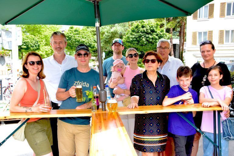 Frühschoppen mit der Stadtmusik Bludenz und der "MusikFabrik", dem gemeinsamen Jugendorchester der Stadtmusik Bludenz und Harmoniemusik Bürs. Gasthaus Riedmiller