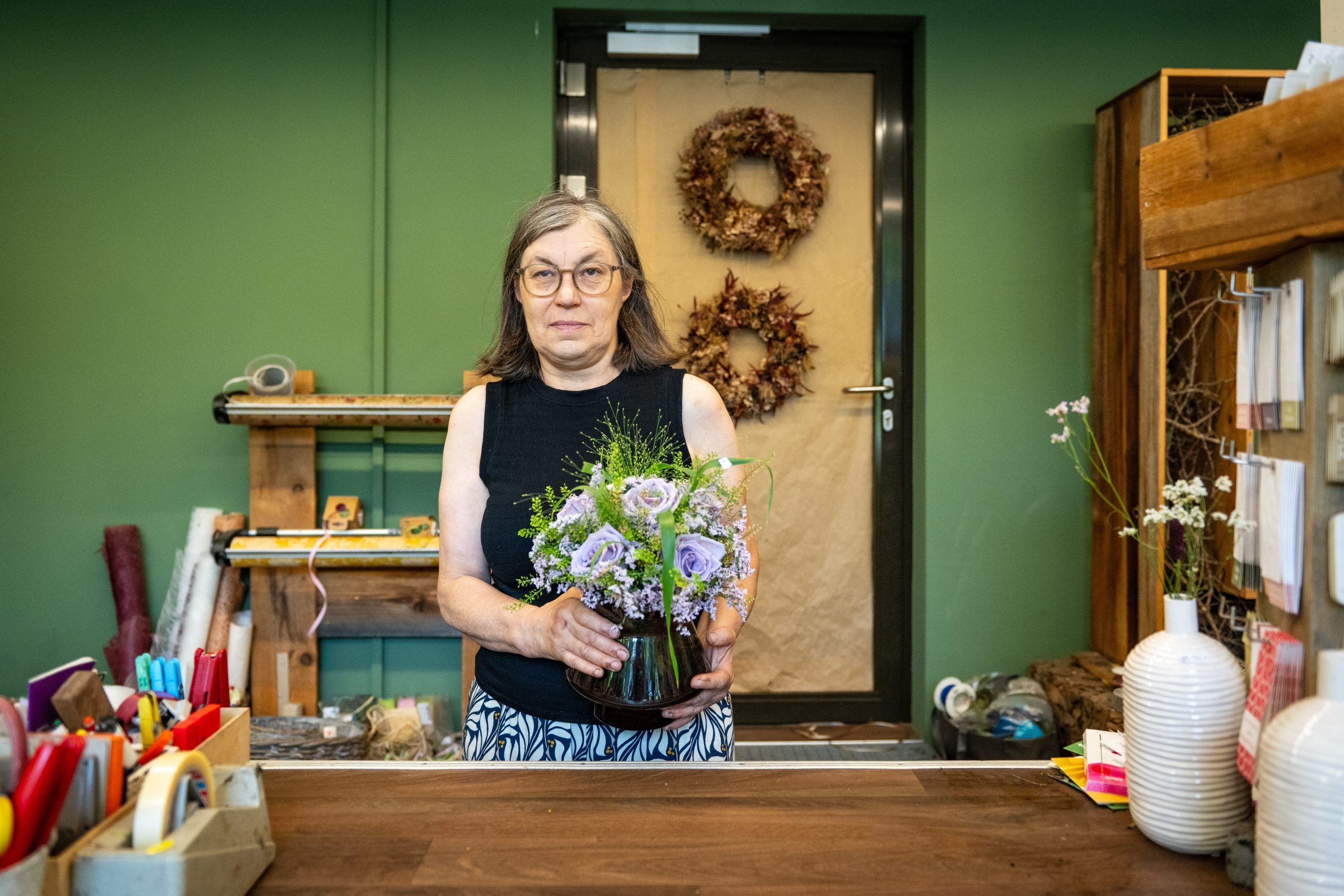 Grünraum Blumen in Dornbirn schließt