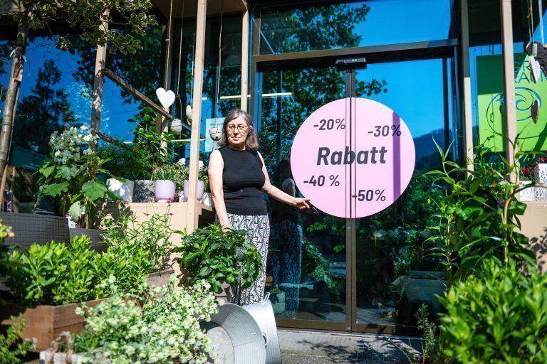 Grünraum Blumen in Dornbirn schließt