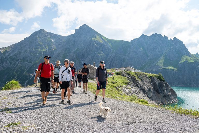 VKW-Wanderung am Lünersee,