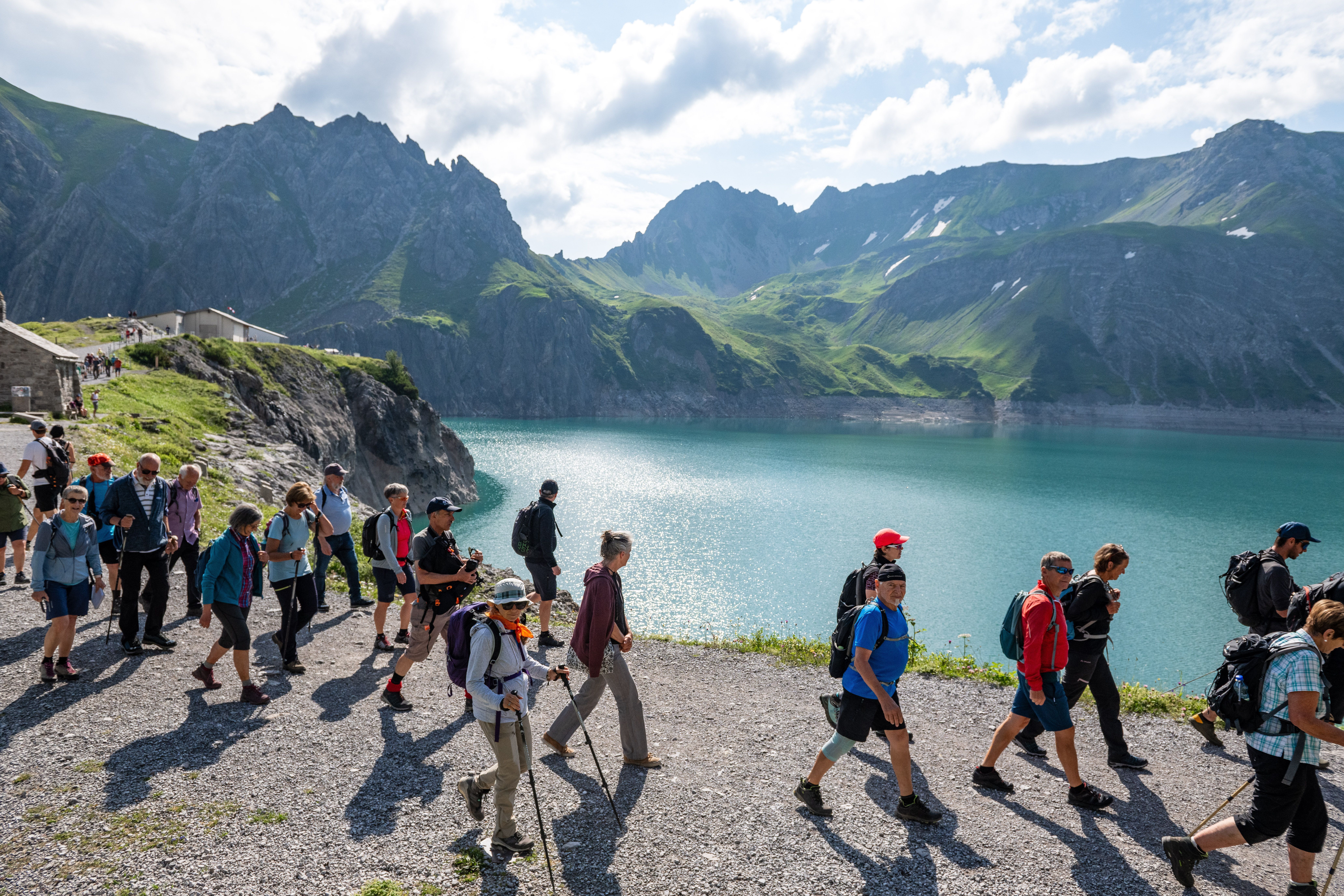 VKW-Wanderung am Lünersee,