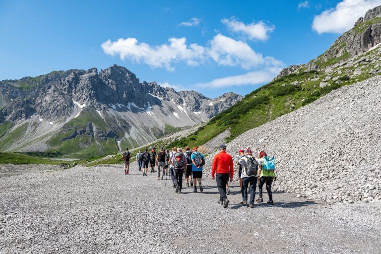 VKW-Wanderung am Lünersee,