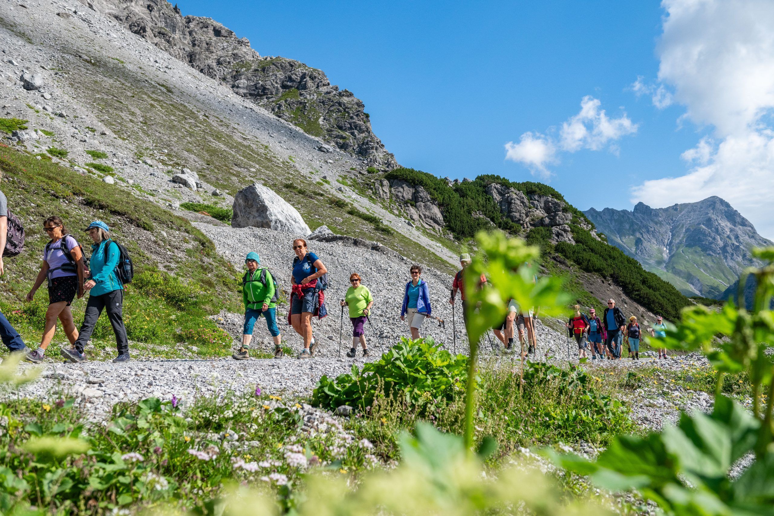 VKW-Wanderung am Lünersee,