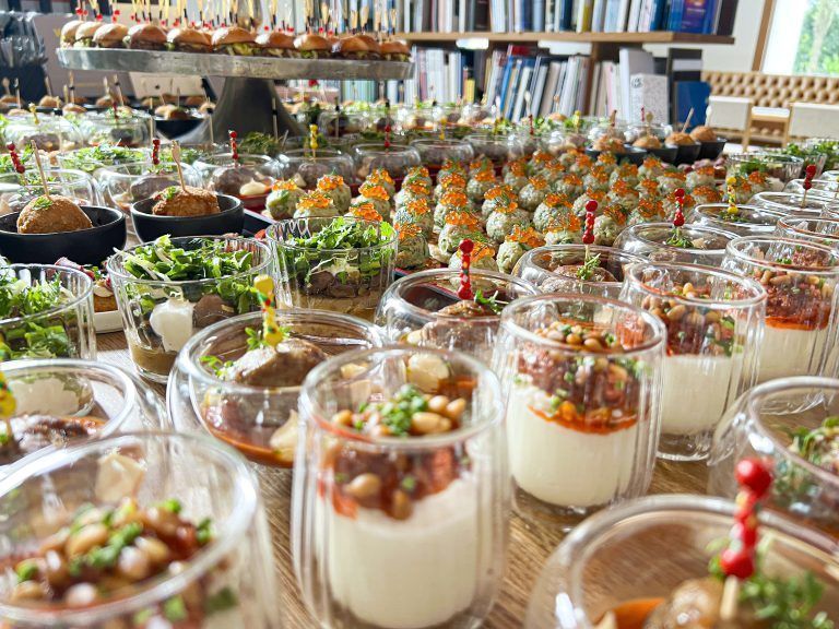Die kulinarische Kunst kam vom Caterer Walter Josef Fröwis