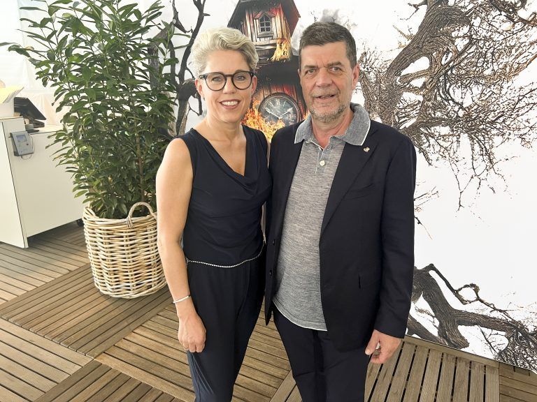 Gudrun Albert und Dieter Lang kamen nach Bregenz