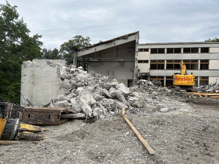 Volksschule Fellengatter, Abbruch, Bildungszentrum Fellengatter, Frastanz