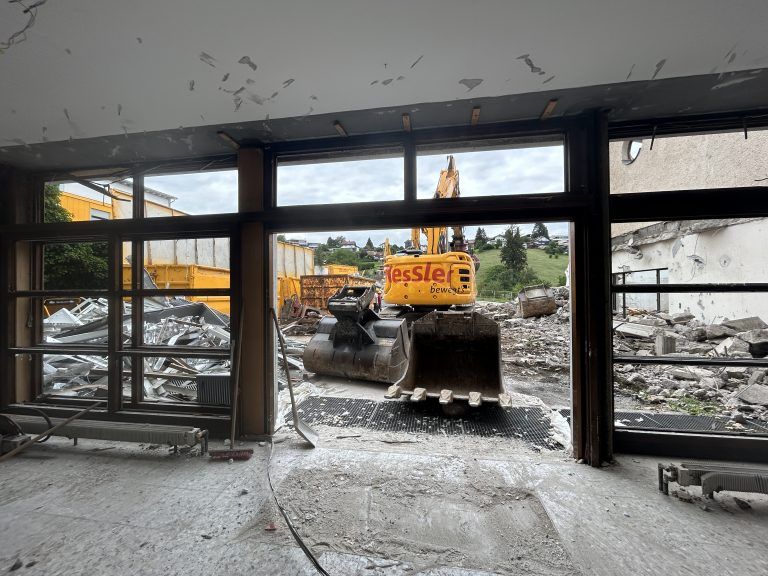 Volksschule Fellengatter, Abbruch, Bildungszentrum Fellengatter, Frastanz
