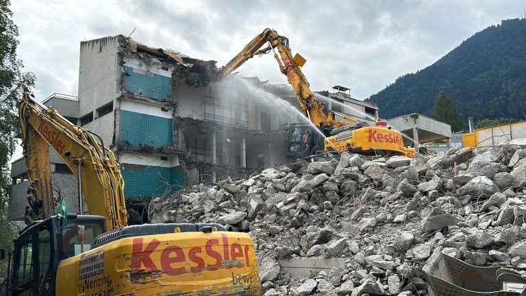 Volksschule Fellengatter, Abbruch, Bildungszentrum Fellengatter, Frastanz