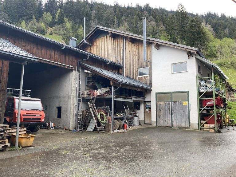 Jürgen Burtscher, Bergbauernhof, Ludescherberg, Landwirt, Bauernhof