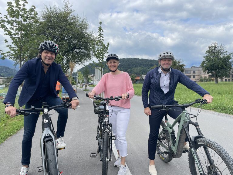 Eröffnung Fahrradstraße Tafernstraße Altenstadt