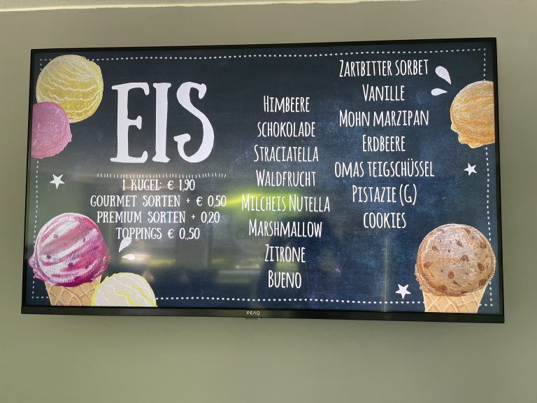 Eisbar Gisingen, Neueröffnung, Eisdiele, Isabella Illetschko