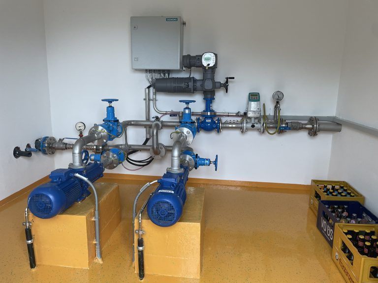 Wasserversorgung Frastanz - Amerlügen, Bodenwald