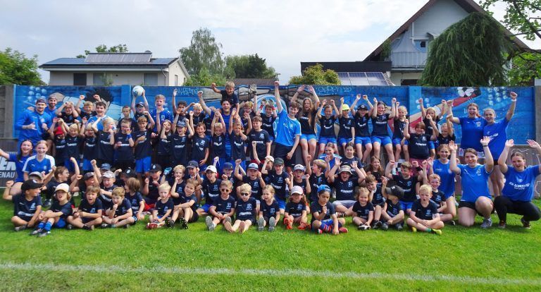 Das School is out Camp des FC Lustenau 1907 freute sich heuer über einen neuen Teilnehmerrekord. - © cth
