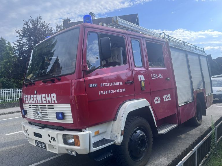 Feuerwehr, Investition, Feldkirch, Feuerwehrautos