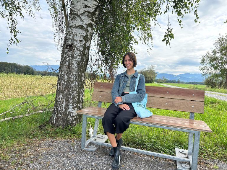 Maya Merten; Vorarlbergerin des Tages; Störche; Lustenauer Ried