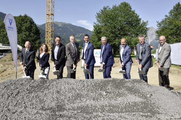 Spatenstich Erweiterung Reha-Klinik Montafon