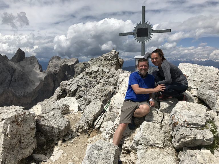 Stefan und Katja Wiech beim Wandern