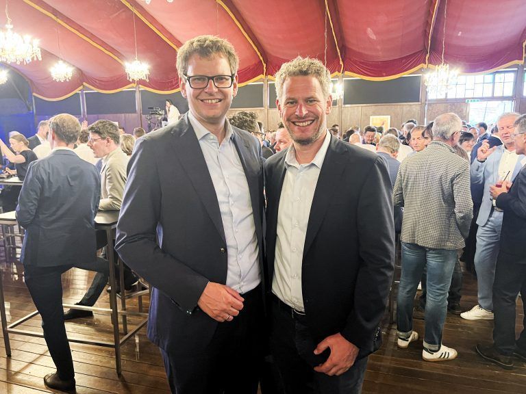 Roland und Markus Comploj (Fa. Getzner)