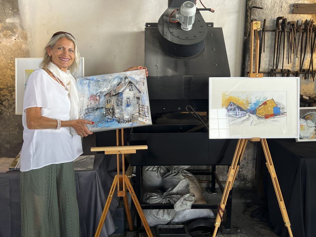 Kunst im Doppelpack am Emsbach