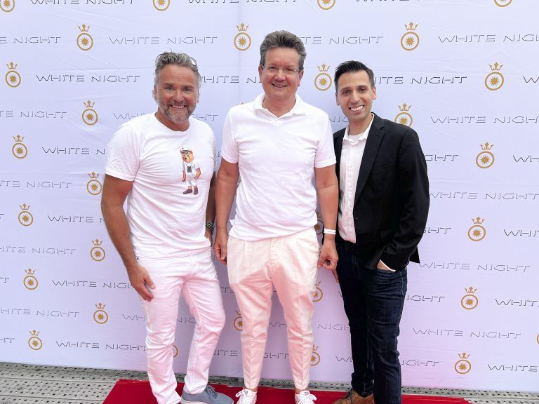 White Night Team: Harald Otti, Alexandro Rupp und Christian Stadler