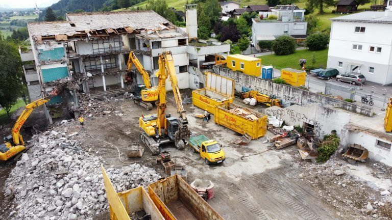Volksschule Fellengatter, Abbruch, Bildungszentrum Fellengatter, Frastanz