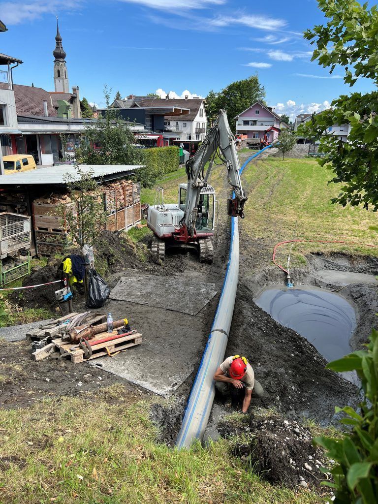 Trinkwasserversorgung von Höchst und St. Margrethen