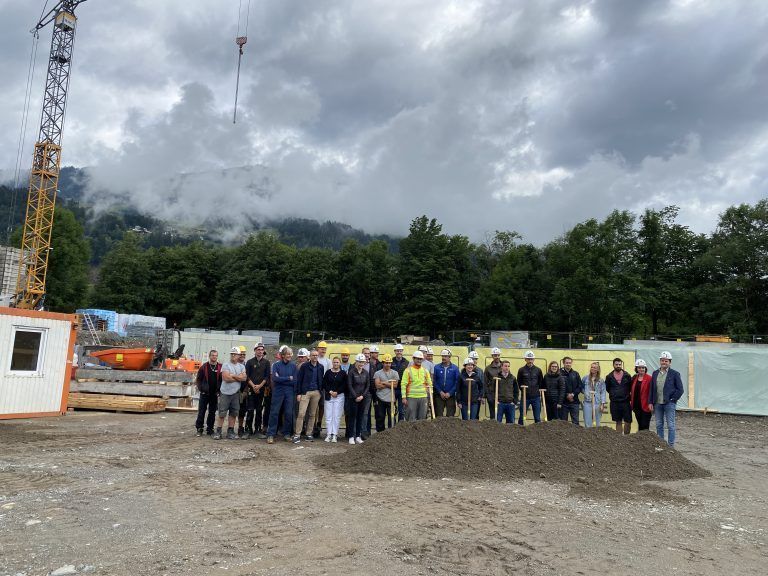 Spatenstich Wohnpark Tschagguns Gardenga