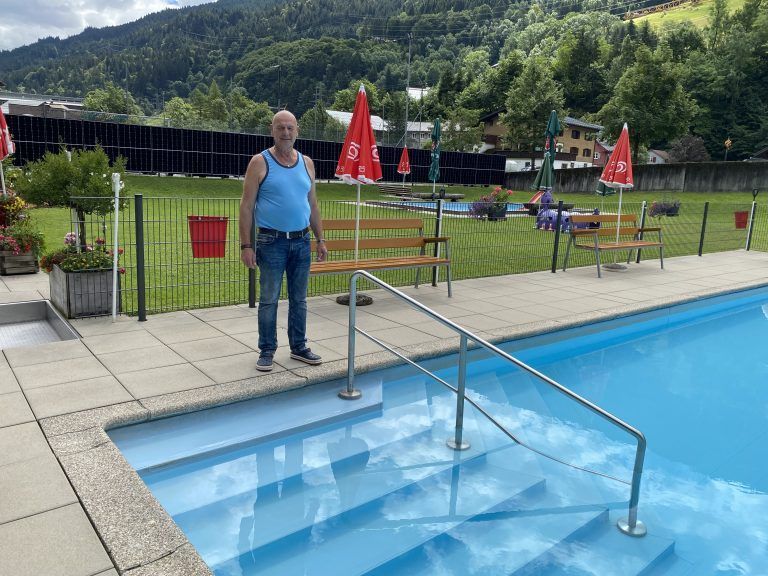 Freibad Dalaas, Sepp Ertl
