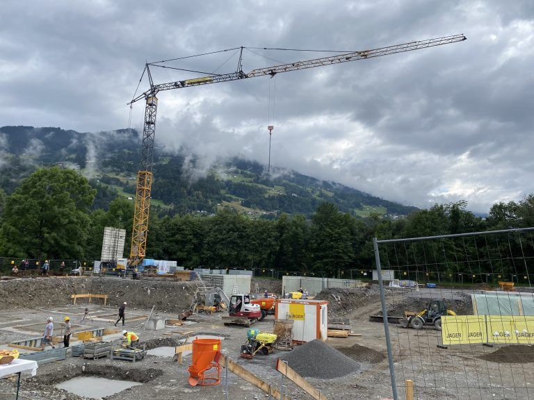 Spatenstich Wohnpark Tschagguns Gardenga