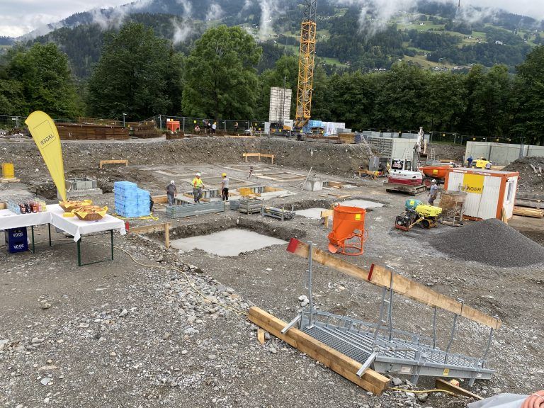 Spatenstich Wohnpark Tschagguns Gardenga