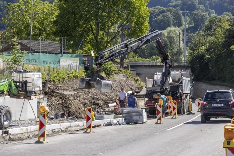 baustelle Wolfurt Güterbahnhof