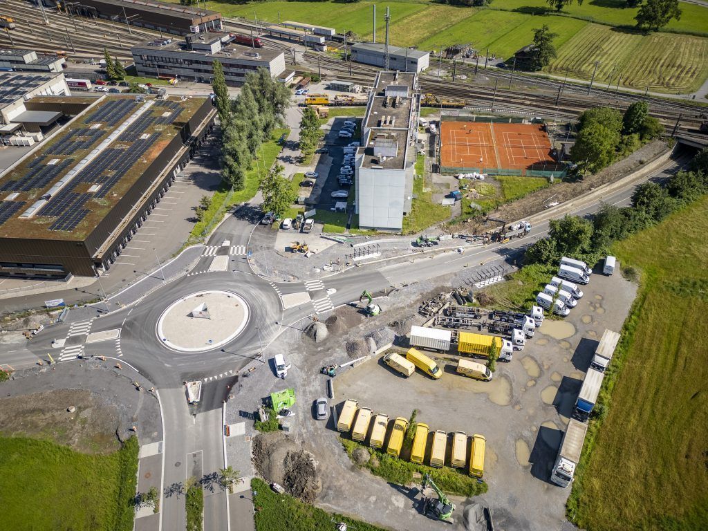 Hochbetrieb rund um den Güterbahnhof