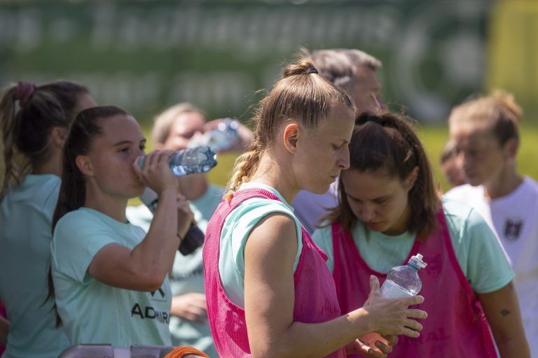 Fußball, Frauen Nationalteam Öffentliches Training der Nationalmannschaft