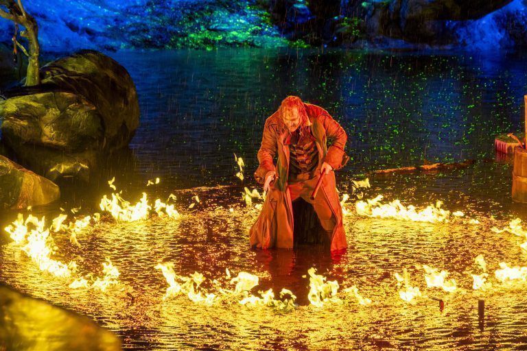 Bregenzer Festspiele: Fotoprobe “Der Freischütz” – Seebühne Spiel am See Festspielhaus Aufführung Stück Oper