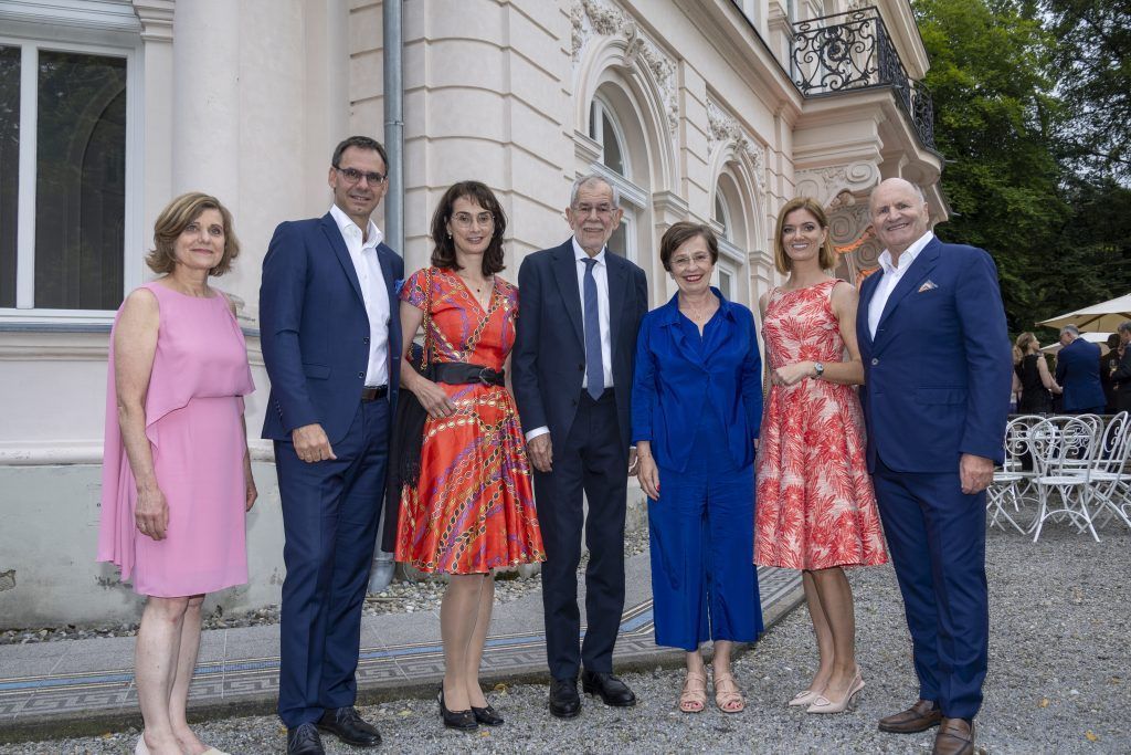 Glamouröser Festspiel-Empfang in der Villa Raczynski