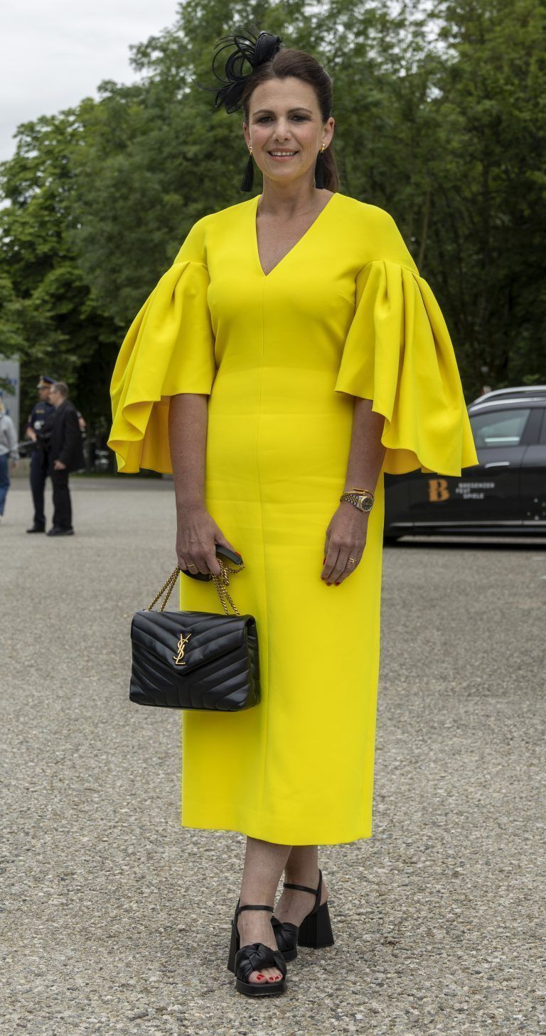 Festspieleröffnung Modestrecke Mode Kleider Freischütz 2024 Eröffnung Festspielhaus