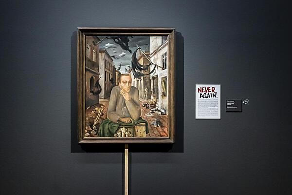 Leopold Museum zeigt Gemälde als Demonstrationsschilder