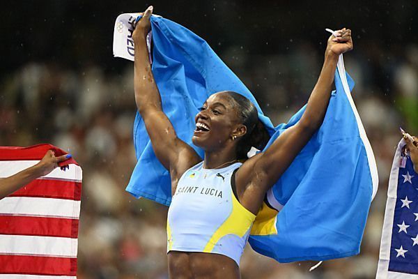 Sensations-Gold in der Leichtathletik für Alfred und Rooth