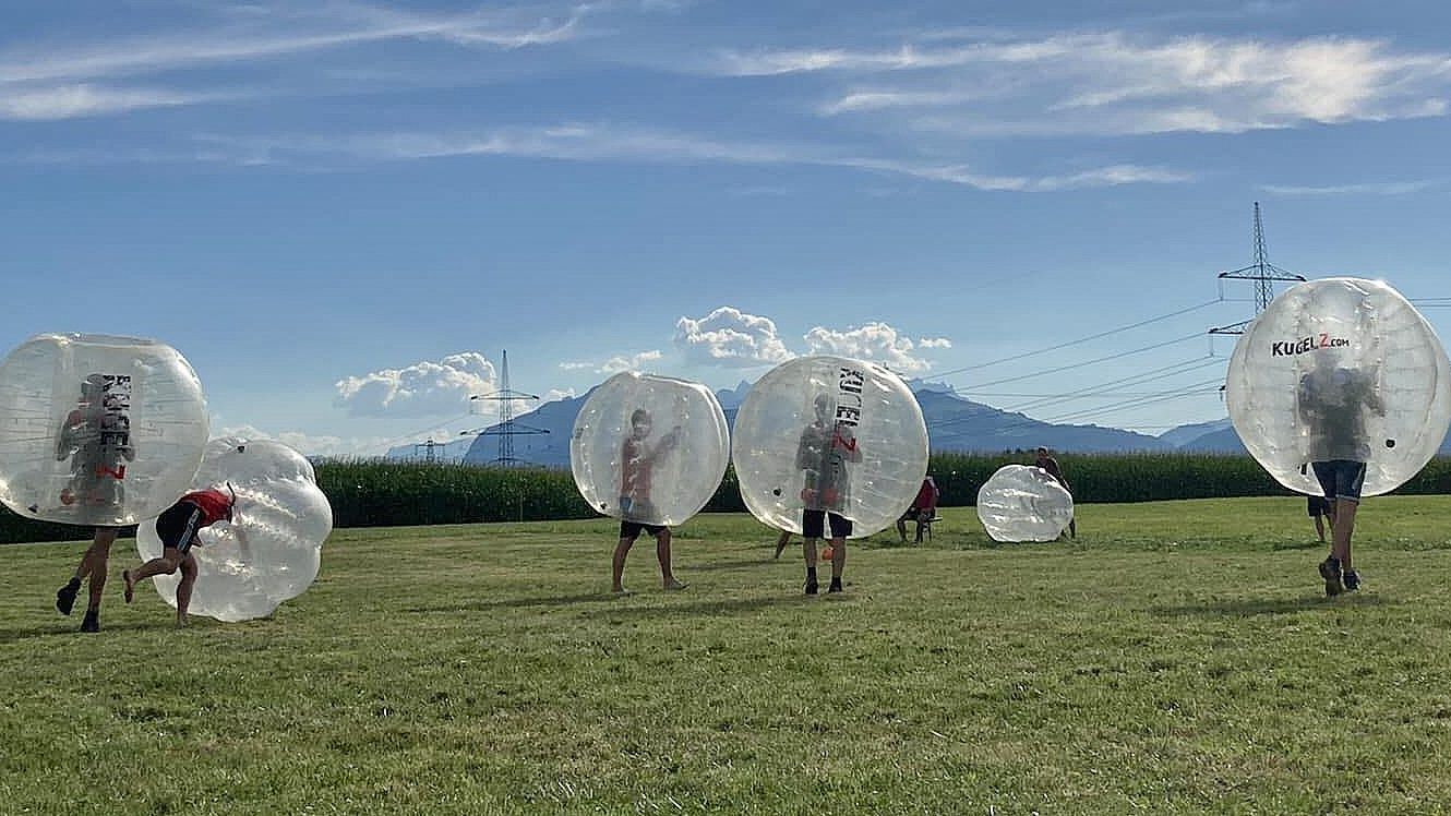 Ein Tag voller Spaß, Sport und Gemeinschaft - Bubble Soccer Turnier Landjugend