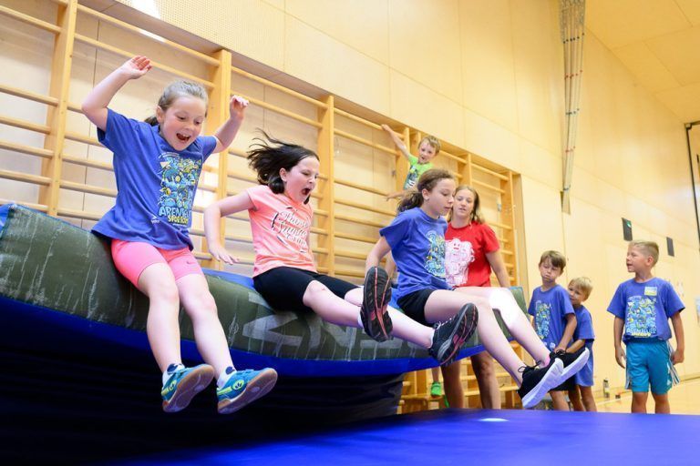 Großen Spaß und Freude bei den Kindern - Abenteuer Sportcamp Feldkirch