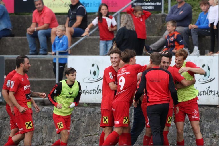Jubel bei RW Rankweil - Bilder Rankweil vs Göfis