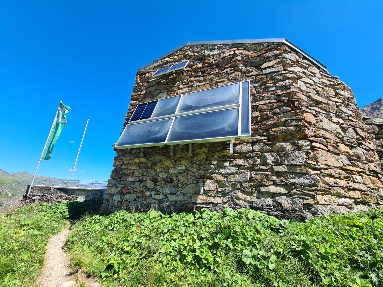 Tübinger Hütte, Eröffnungsfeier, Sanierung