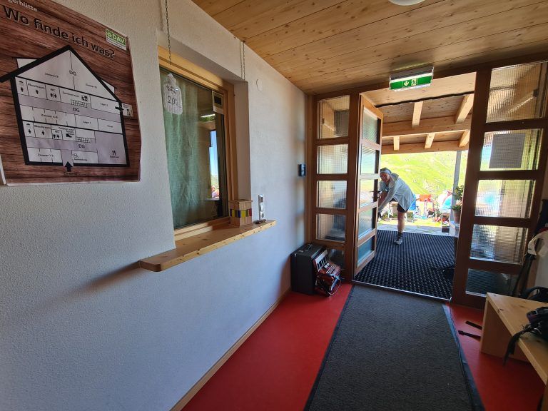 Tübinger Hütte, Eröffnungsfeier, Sanierung