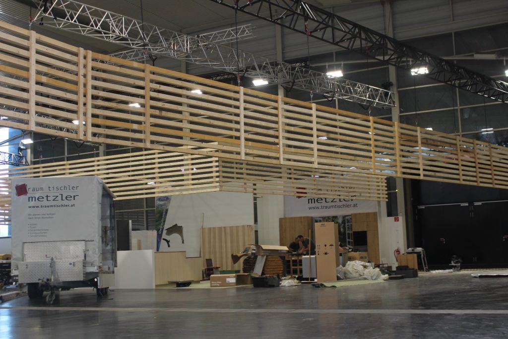 Wälder Hallen auf der Dornbirner Messe sind im Werden