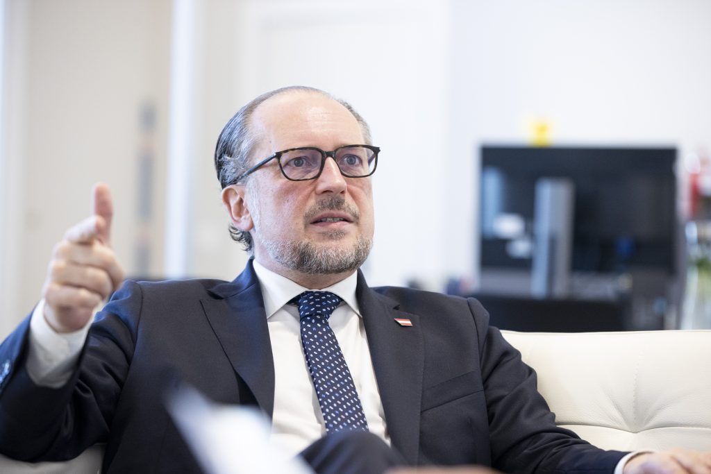 Schallenberg: &#8220;Neutralität bedeutet nicht gleich Sicherheit&#8221;