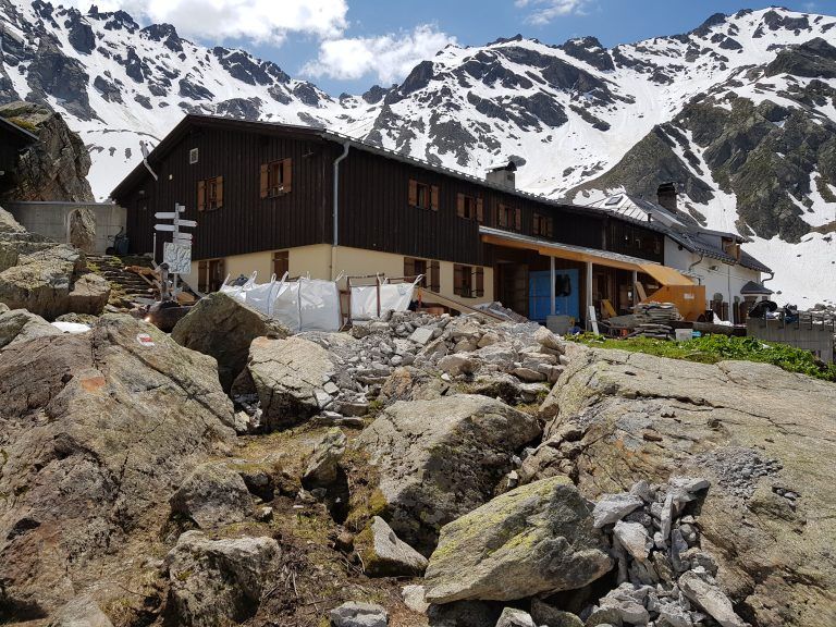 Umbau Tübinger Hütte