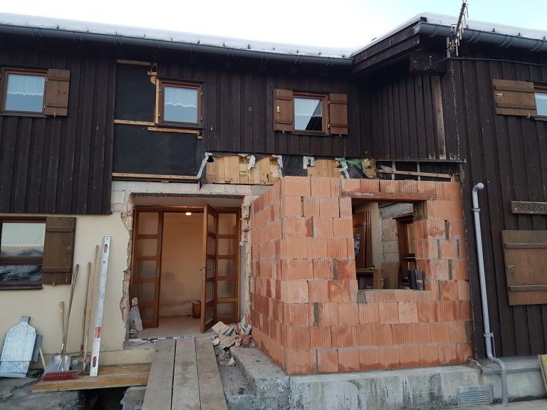 Umbau Tübinger Hütte