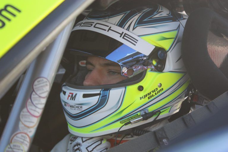 #42 Kiano BLUM (AUT) ID Racing Porsche 911 GT3 Cup Rookie - Porsche Carrera Cup Deutschland Aunahmen vom Rennen in Imola 21. April 2024