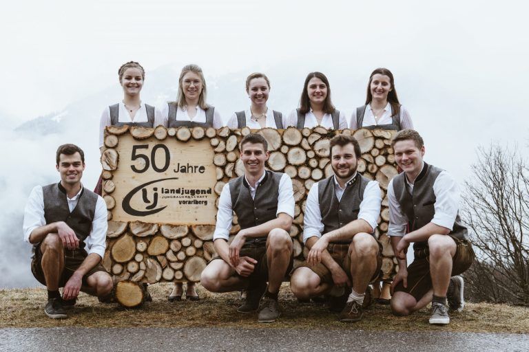 Vorarlbergs Landjugend heißt am kommenden Wochenende zahlreiche Besucherinnen und Besucher zum Jubiläumsfest in Egg willkommen. - © LJ