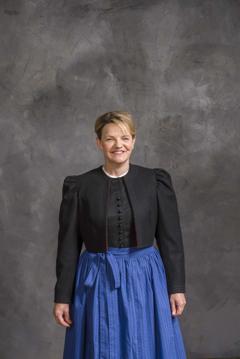 Petra Stemer, Stickerin, Montafoner Tracht, Vorarlbergerin des Tages